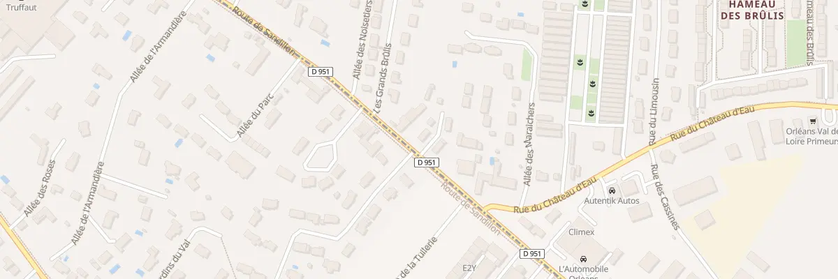 Plan du 419 Rte de Sandillon à Saint-Denis-en-Val