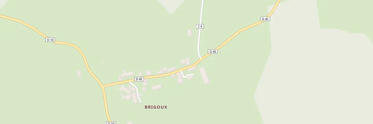 Plan du 5055 Brigoux à La Pouge