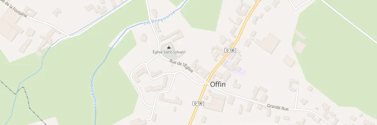 Plan du 6 Rue de l’Eglise à Offin