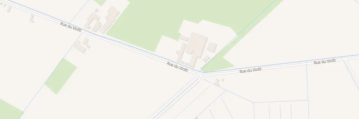 Plan du 1820 Rue du Vinfil aux Attaques