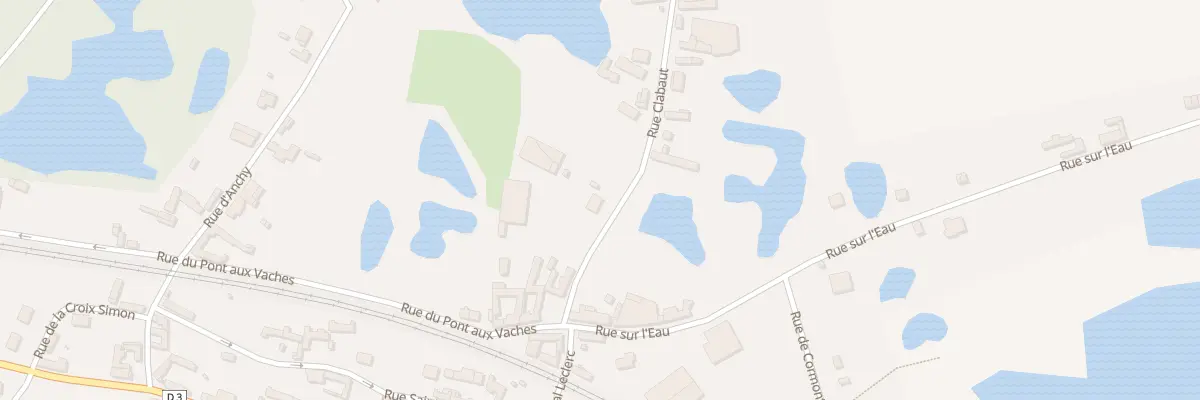 Plan du 7 Rue Clabaut à Fontaine-sur-Somme