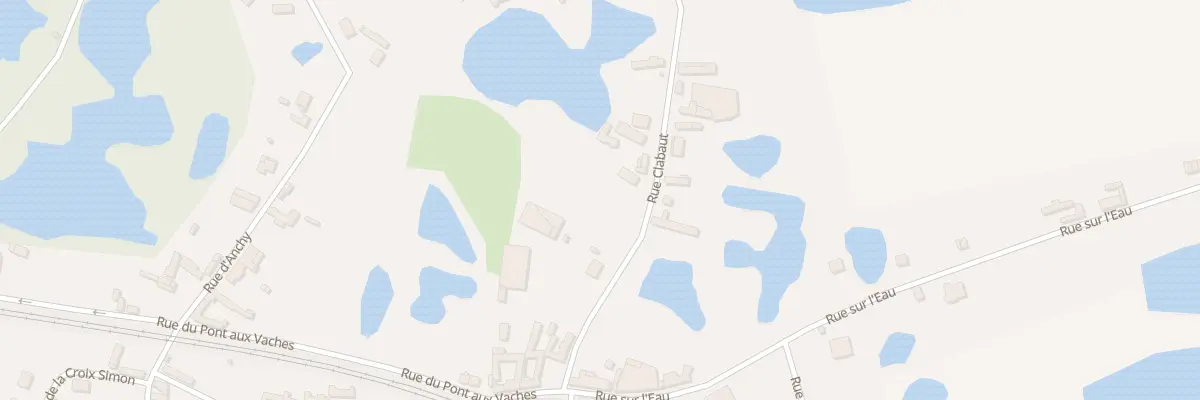 Plan du 11 Rue Clabaut à Fontaine-sur-Somme