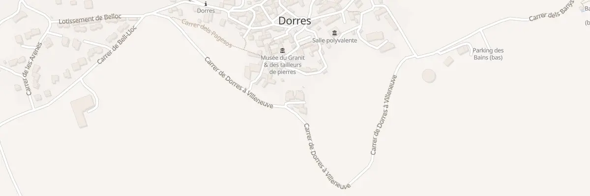 Plan du 5001F Lo Lladre à Dorres