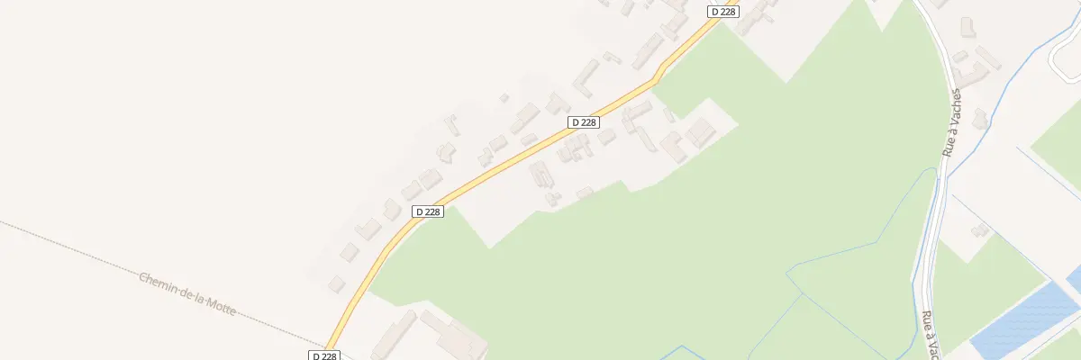 Plan du 952 Rue du Camp du Drap d’Or à Balinghem