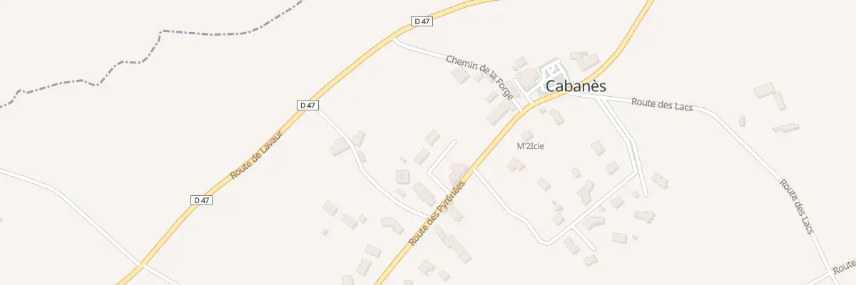Plan du 5001 Chem du Ruisseau à Cabanès