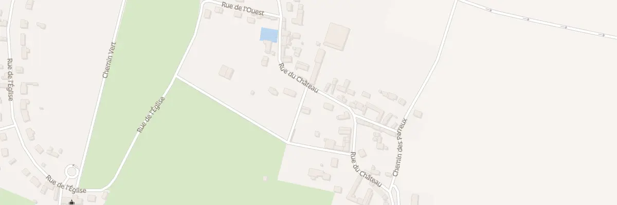 Plan du 14 Rue du Château à Fay-les-Étangs