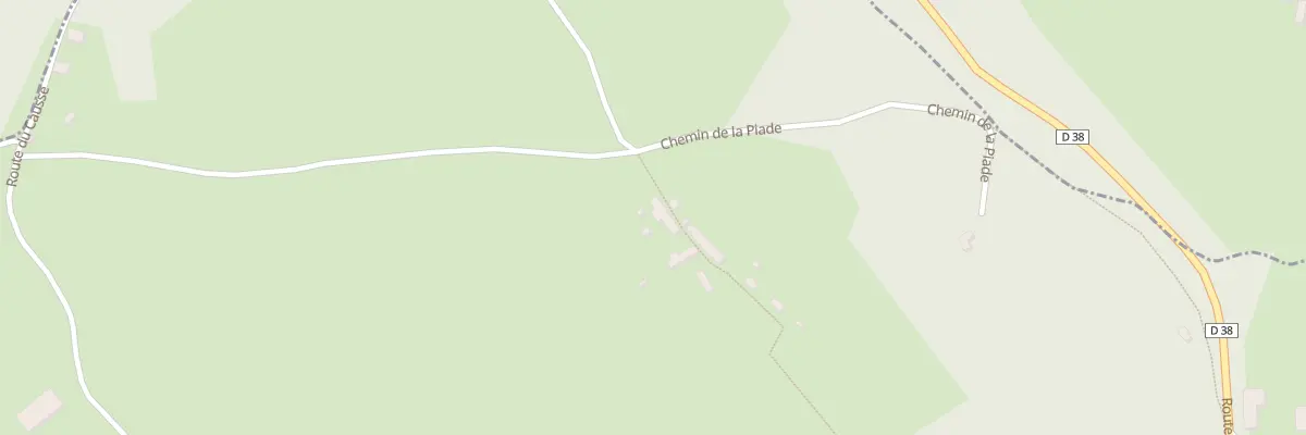 Plan du 5134F Domaine de Froment à Larroque-Toirac