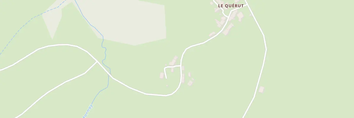 Plan du 8 Le Quérut à Bonnat