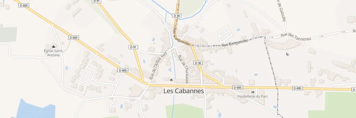Plan du 2 Rue de l’Aurausse aux Cabannes