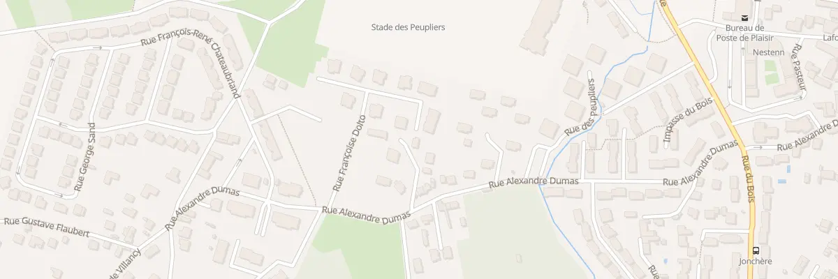 Plan du 42 Rue Alexandre Dumas à Plaisir