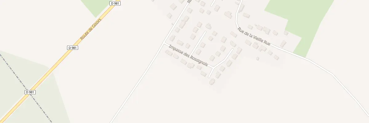 Plan du 37 Imp des Rossignols à La Houssoye