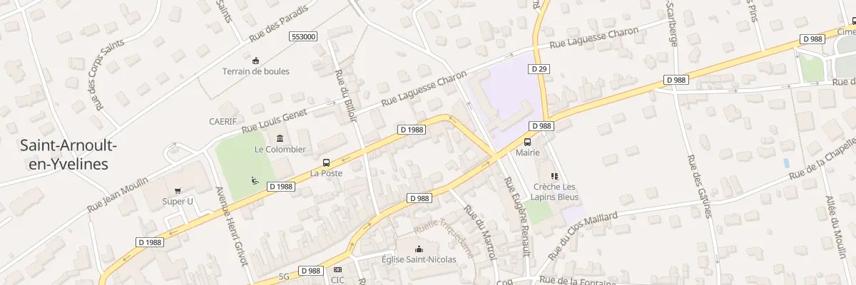 Plan du 5Q Rue des Remparts à Saint-Arnoult-en-Yvelines
