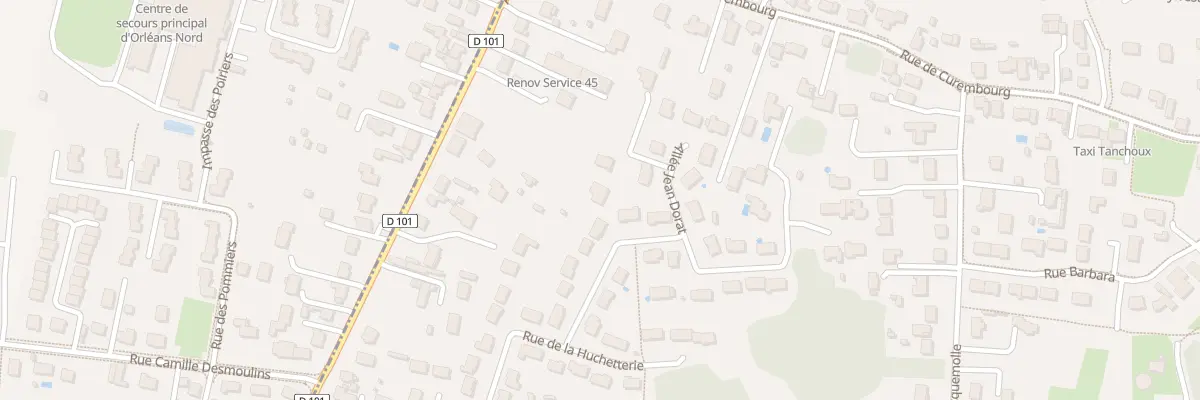 Plan du 93 Rue de la Bailly à Semoy