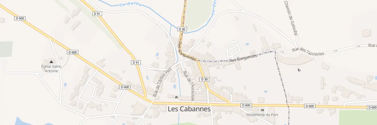 Plan du 3 Pl Saint-Félix aux Cabannes