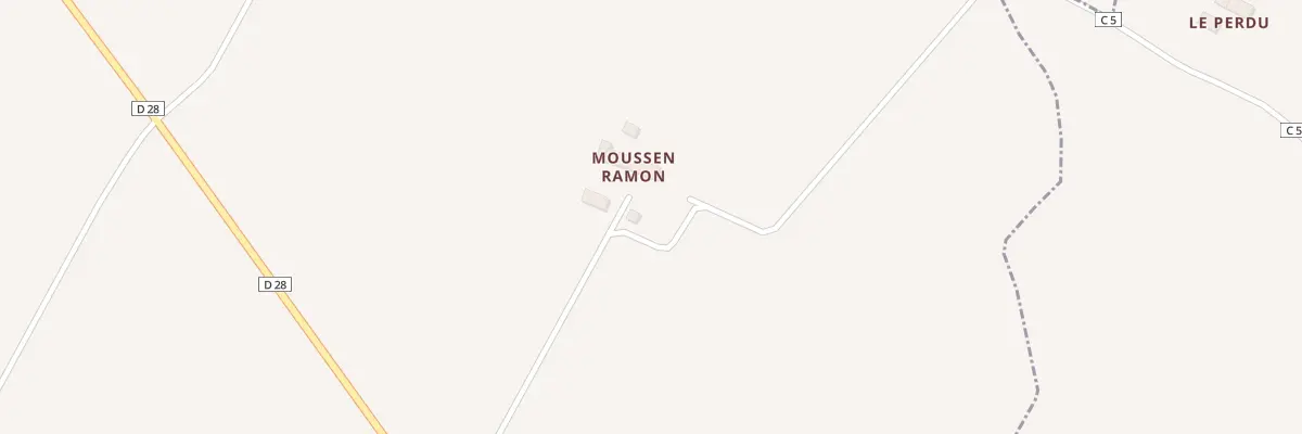 Plan du 38 Mousenramoun-est à Puginier