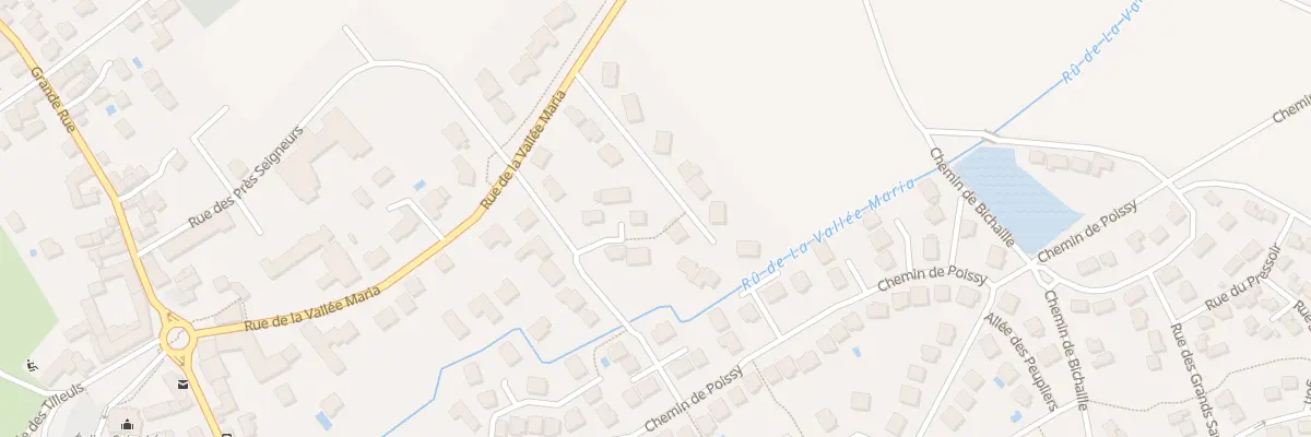 Plan du 9 Rue des Vergers à Morainvilliers