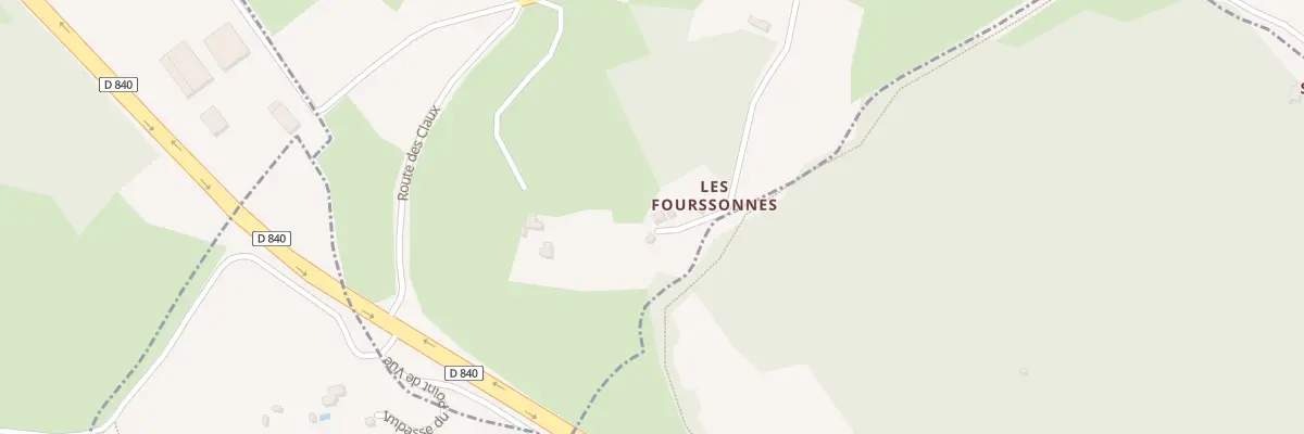 Plan du 5035 Les Foursounes au Bouyssou