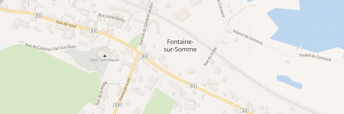 Plan du 7 Rue de la Carriere à Estrées-lès-Crécy