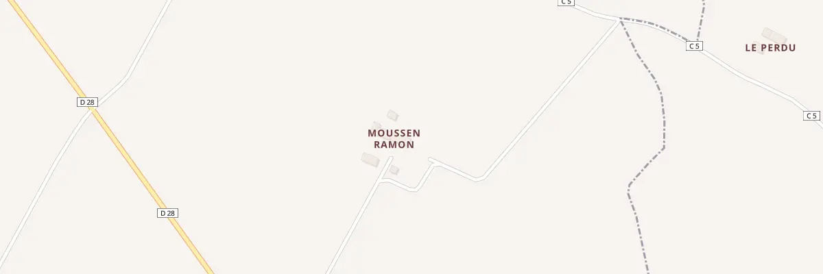 Plan du 38B Mousenramoun-est à Puginier