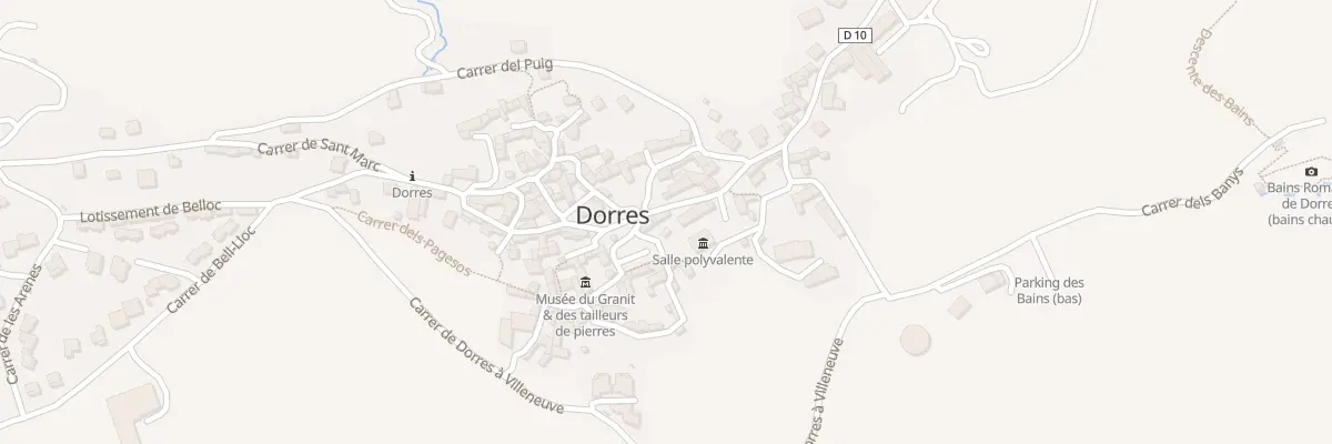 Plan du 3 Cae de la Bassota à Dorres