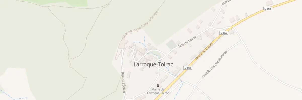 Plan du 5020 Laroque à Larroque-Toirac
