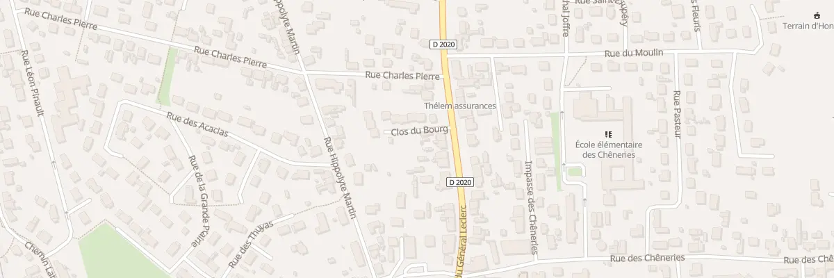 Plan du 130 Rue General Leclerc à La Ferté-Saint-Aubin