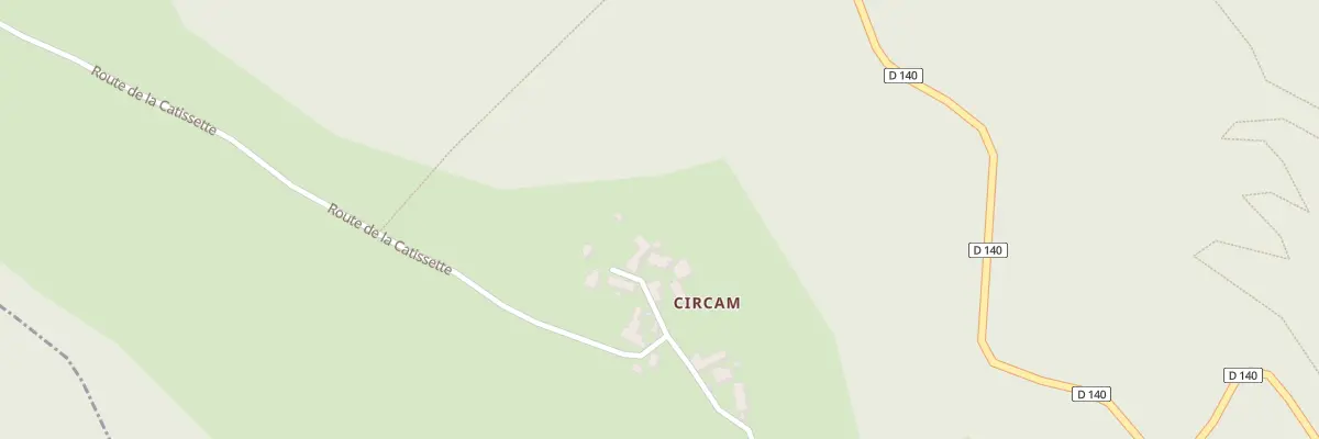 Plan du 480 Rte de Circam à Cornac