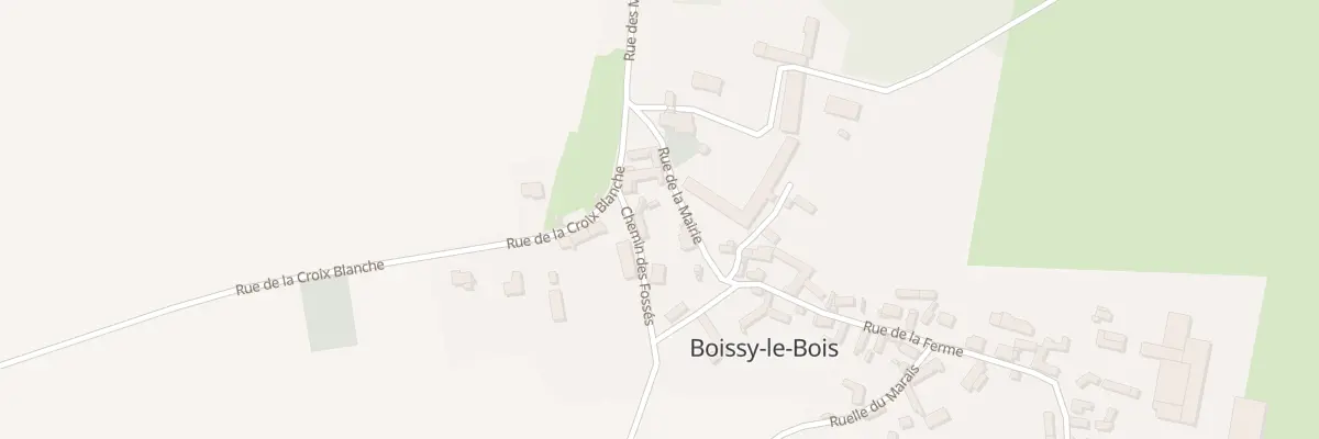 Plan de Che des Fosses à La Corne-en-Vexin