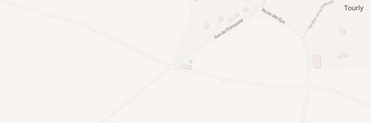 Plan du 1 Rue de l’Estrapade à Tourly