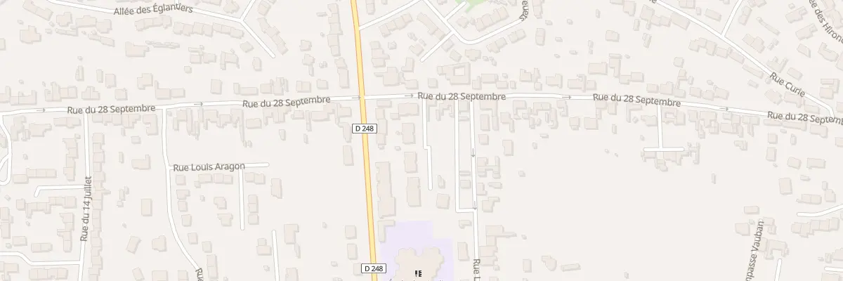 Plan du 1019 Rue du 28 Septembre à Marck