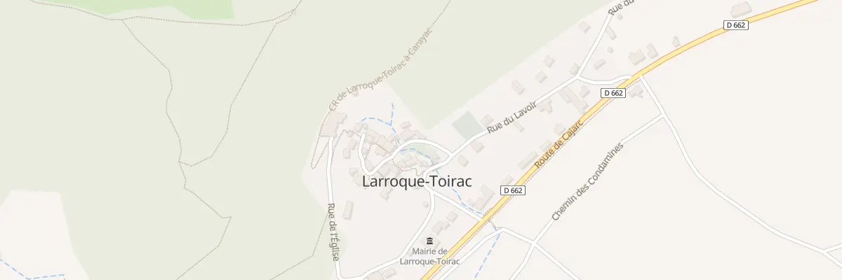 Plan du 5021 Laroque à Larroque-Toirac