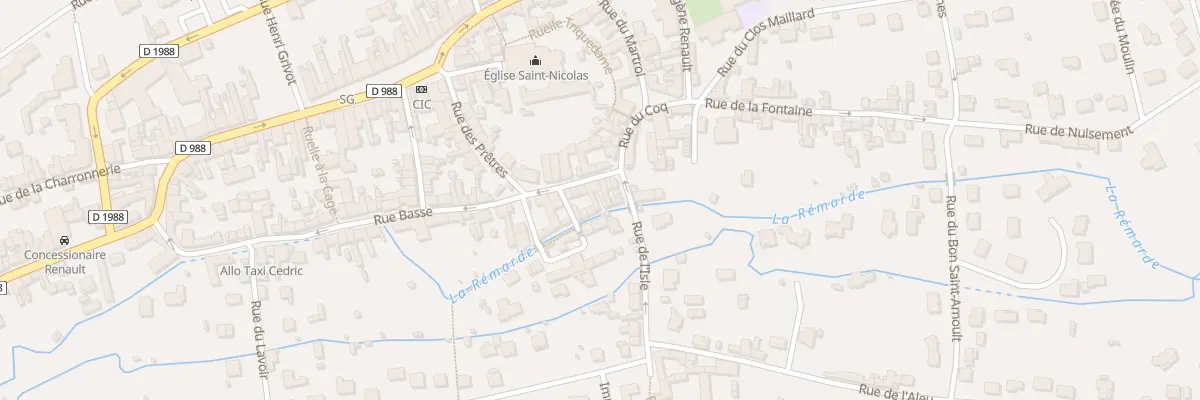 Plan du 48 Rue Basse à Saint-Arnoult-en-Yvelines