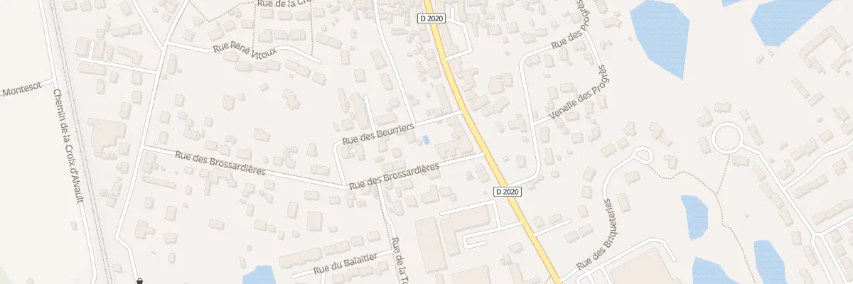 Plan du 232 Rue General Leclerc à La Ferté-Saint-Aubin