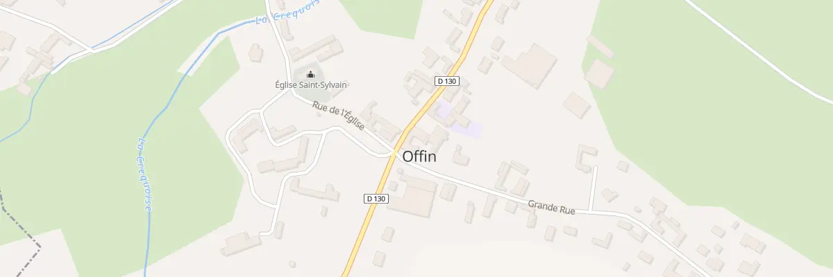 Plan du 46 Rue d’Aire sur la Lys à Offin