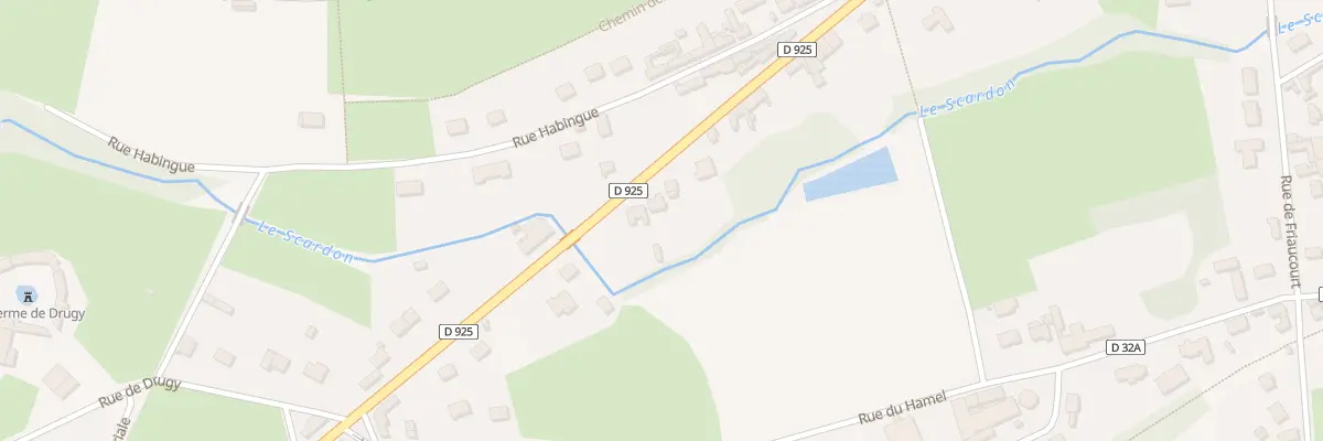 Plan du 47 Rue du Gen de Gaulle à Saint-Riquier