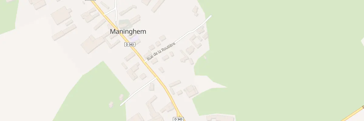 Plan du 6 Rue de la Routière à Maninghem