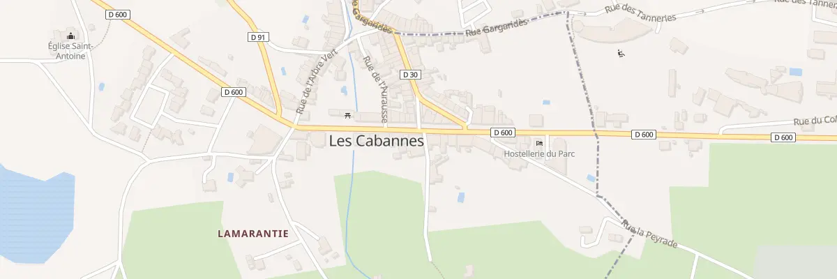 Plan du 19 Prom de l’Autan aux Cabannes