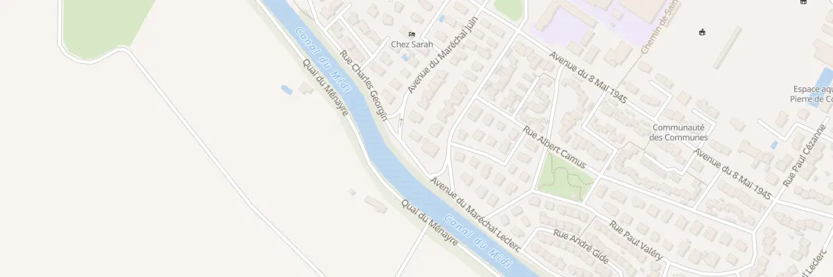 Plan du 84 Av Mal Leclerc à Castelnaudary