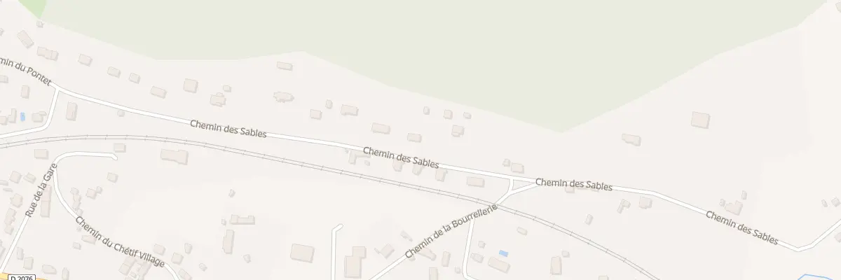 Plan du 29 Che des Sables à Thénioux