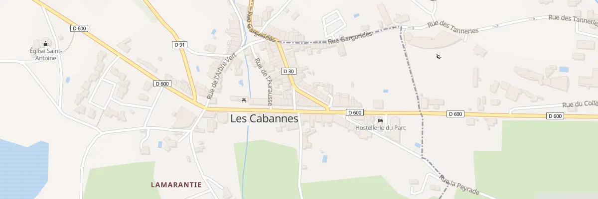Plan du 3 Rue de la Fontaine aux Cabannes