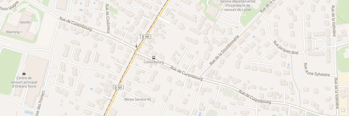 Plan du 914 Rue du Curembourg à Semoy