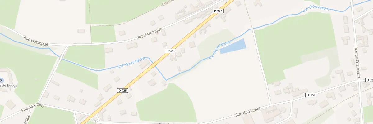 Plan du 45 Rue du Gen de Gaulle à Saint-Riquier