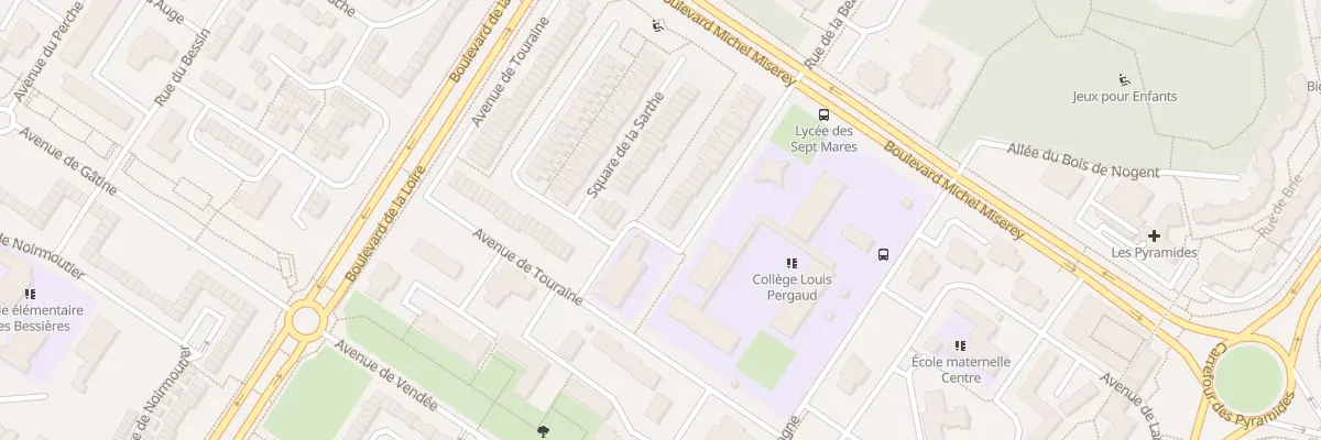 Plan du 1 Rue du Parisis à Maurepas