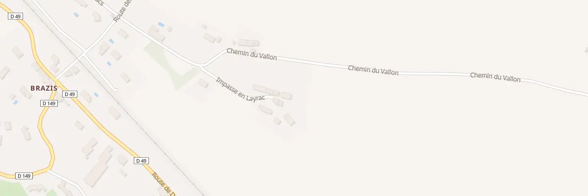Plan du 5065 En Alayrac à Fiac