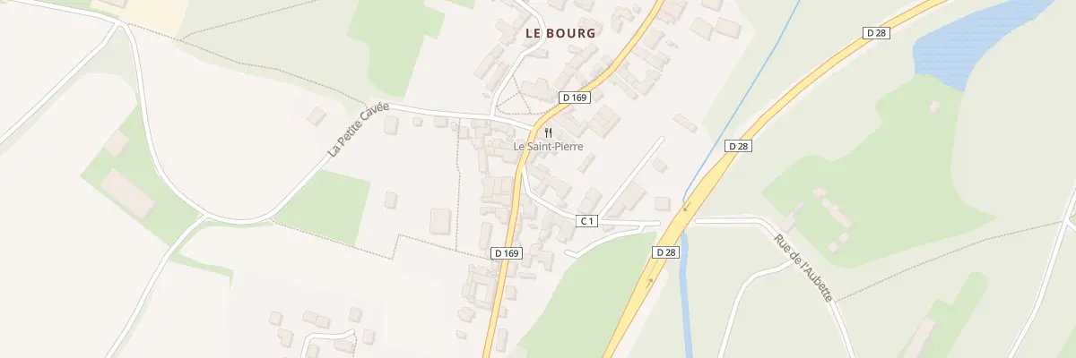Plan du 1 Rue de l’Aubette à Condécourt