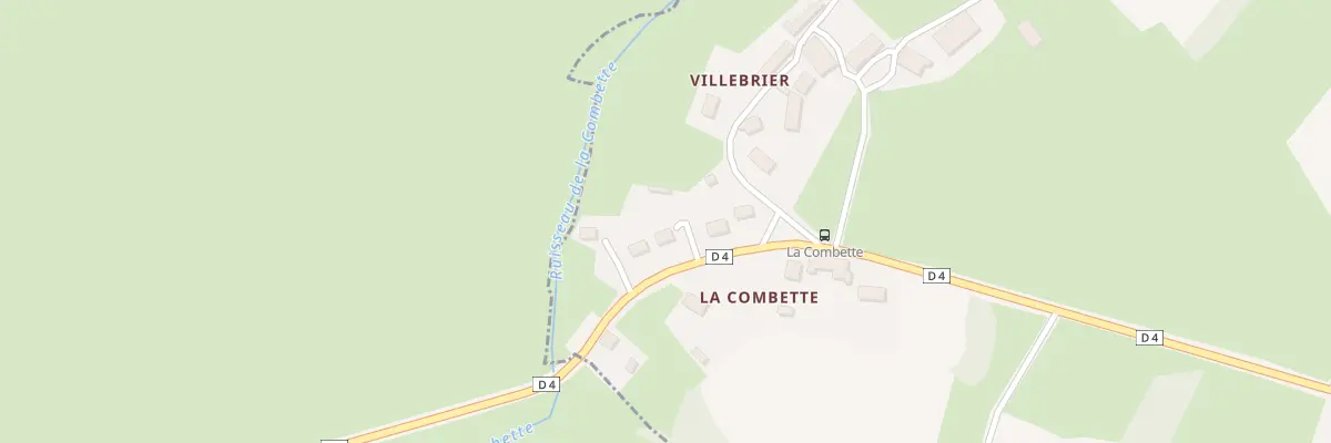 Plan du 3 La Combette à Saint-Laurent