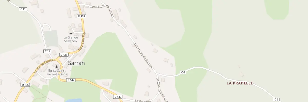 Plan du 5060A Le Bourg à Sarran