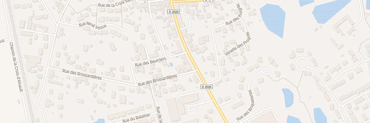Plan du 236 Rue General Leclerc à La Ferté-Saint-Aubin
