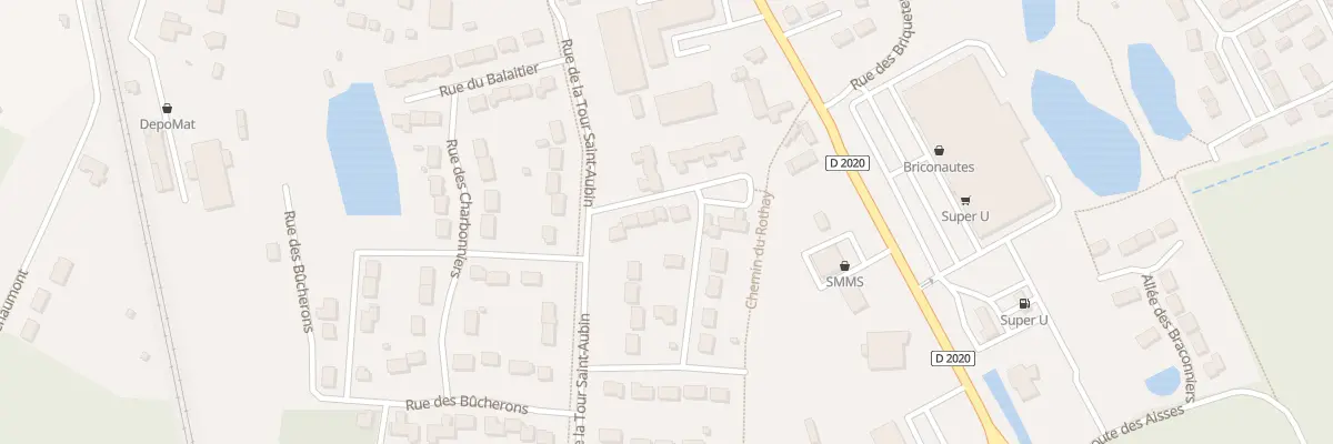 Plan du 14 Rue de la Louée à La Ferté-Saint-Aubin