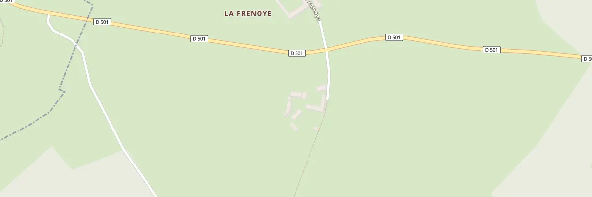 Plan du 10 Rue du Hameau de la Fresnoye à Savignies